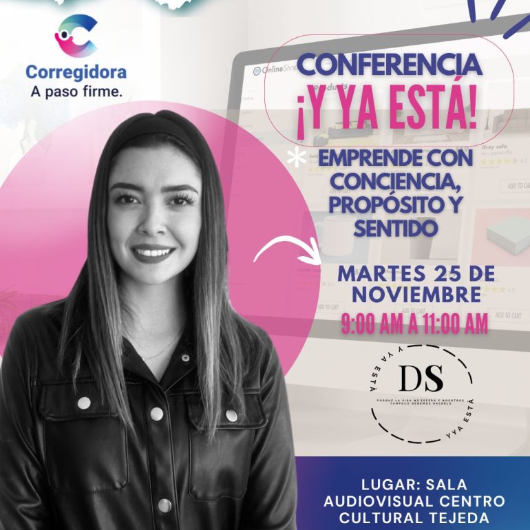 ¡Y ya está! Emprende con conciencia, propósito y sentido.