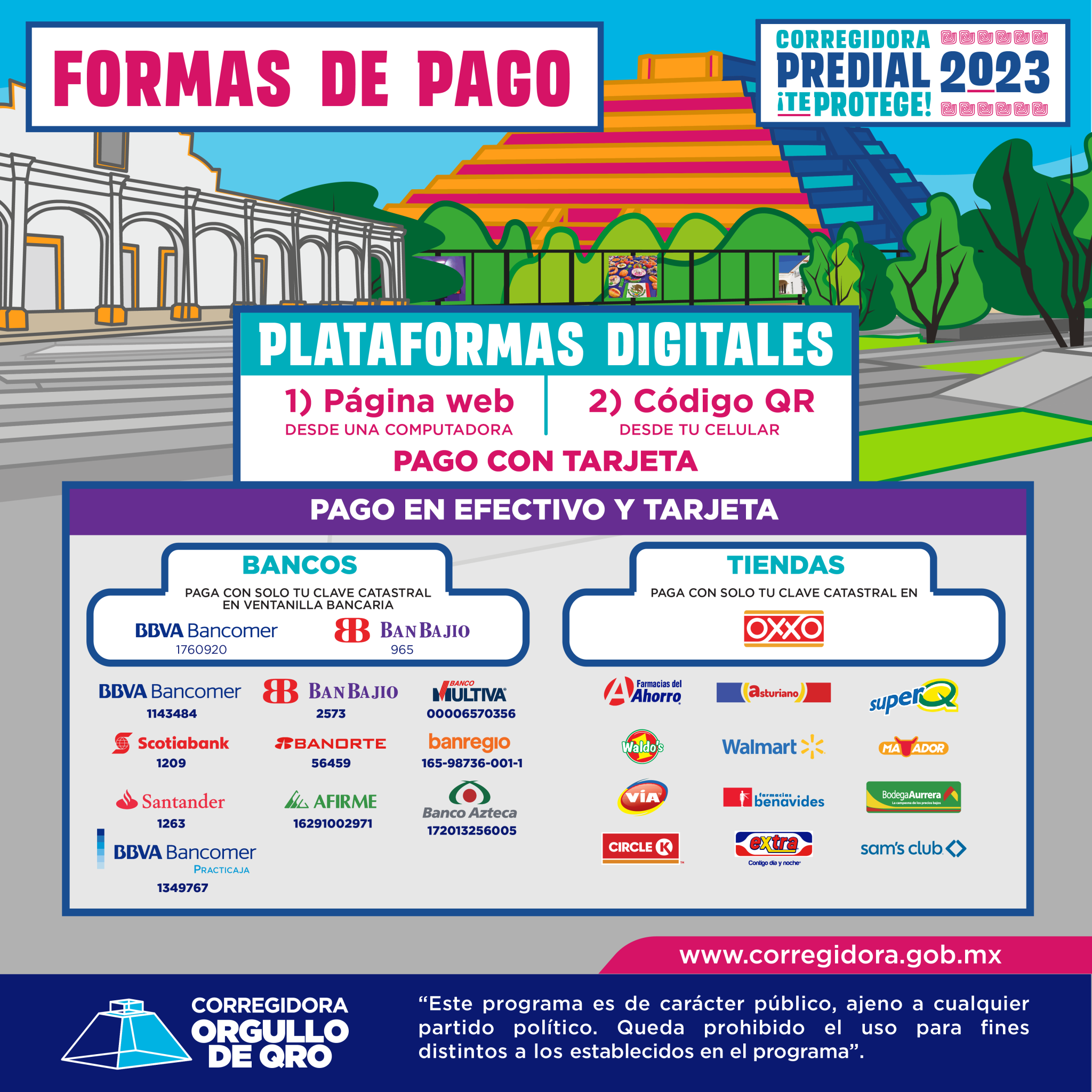 Información Predial 2023 Corregidora Orgullo De Qro